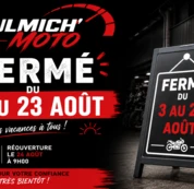 Fermeture estivale Boulmich Moto